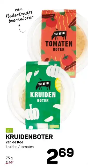 Ekoplaza Kruidenboter van de Koe aanbieding
