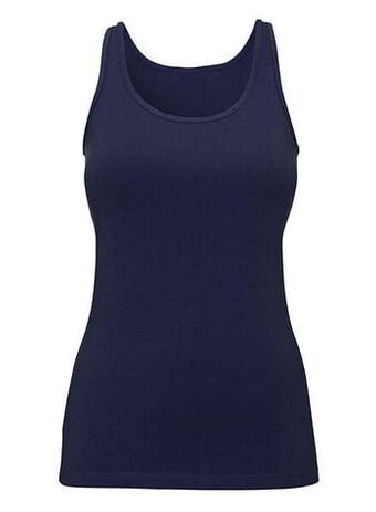 HEMA HEMA Dames Singlet Donkerblauw (donkerblauw) aanbieding