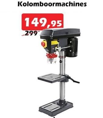iTEK Robust kolomboormachines aanbieding