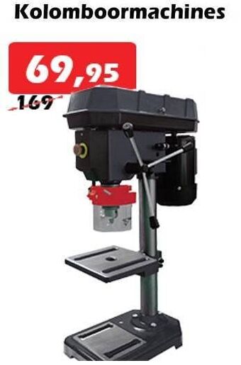 iTEK Robust kolomboormachines aanbieding