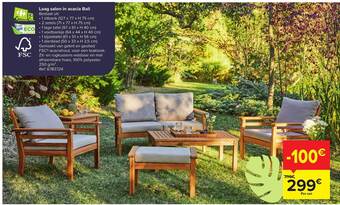Carrefour Laag Salon In Acacia Bali aanbieding