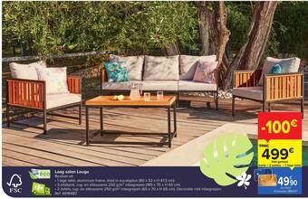 Carrefour Laag Salon Louga aanbieding