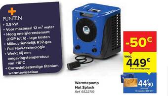 Warmtepomp Hot Splash