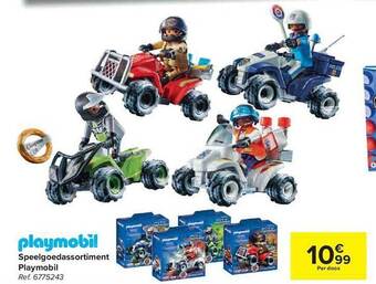 Carrefour Speelgoedassortiment Playmobil aanbieding