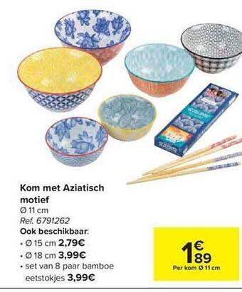 Kom Met Aziatisch Motief