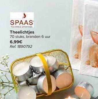 Carrefour Theelichtjes aanbieding