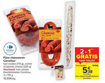 Carrefour Fijne Vleeswaren aanbieding