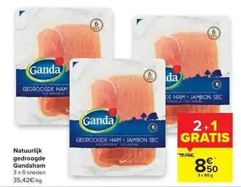 Carrefour Natuurlijk Gedroogde aanbieding
