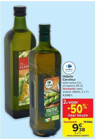 Carrefour Olijfolie aanbieding