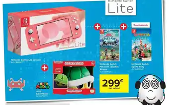Carrefour Nintendo Switch Lite aanbieding