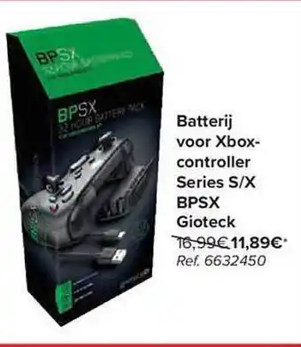 Carrefour Batterij Voor Xbox Controller Series aanbieding