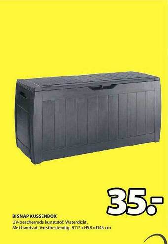 Jysk Bisnap Kussenbox aanbieding
