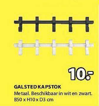 Jysk Galsted Kapstok aanbieding