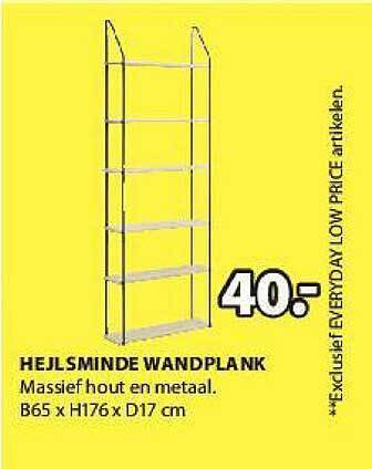 Jysk Hejlsminde Wandplank aanbieding