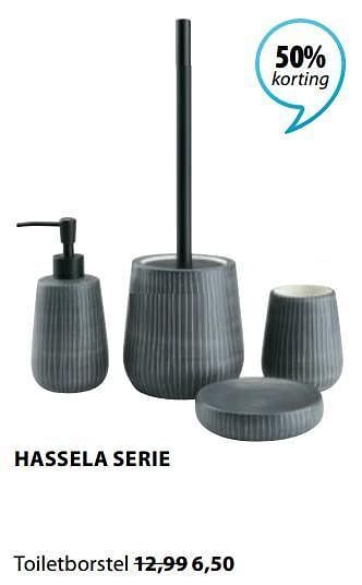 Jysk Hassela toiletborstel aanbieding