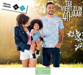 Carrefour Bermuda voor heren aanbieding