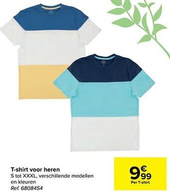 Carrefour T-shirt voor heren aanbieding