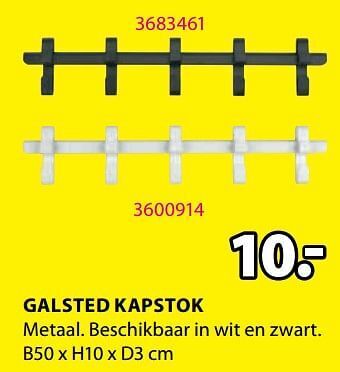 Jysk Galsted kapstok aanbieding