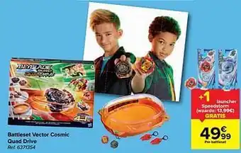 Carrefour Battleset vector cosmic quad drive aanbieding