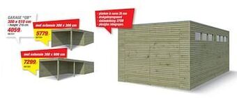 Hubo Garage qb aanbieding