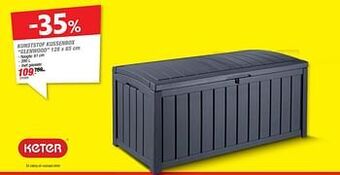 Hubo Kunststof kussenbox glenwood aanbieding