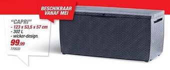 Hubo Kussenbox capri aanbieding