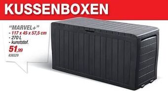 Hubo Kussenbox marvel+ aanbieding