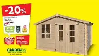 Hubo Tuinhuis alaska aanbieding