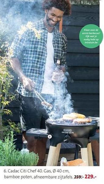 Intratuin Cadac citi chef 40 aanbieding
