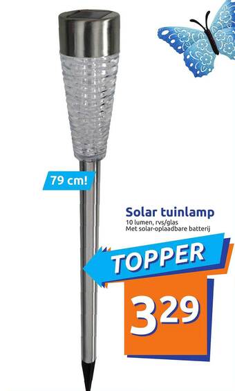 Action Solar Tuinlamp aanbieding