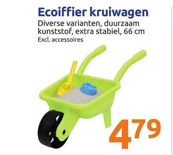 Action Ecoiffier Kruiwagen aanbieding