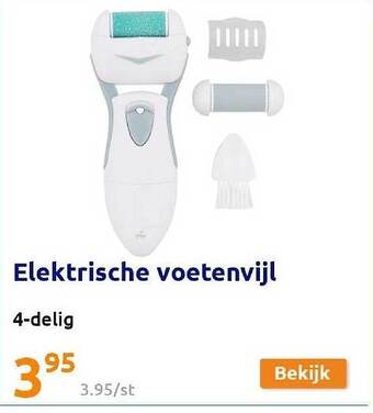 Action Elektrische Voetenvijl aanbieding