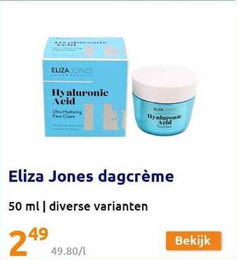 Action Eliza Jones Dagcrème aanbieding