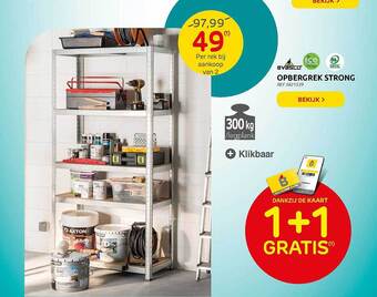 Brico Opbergrek Strong aanbieding
