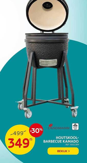 Brico Houtskoolbarbecue Kamado aanbieding