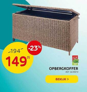 Brico Opbergkoffer aanbieding