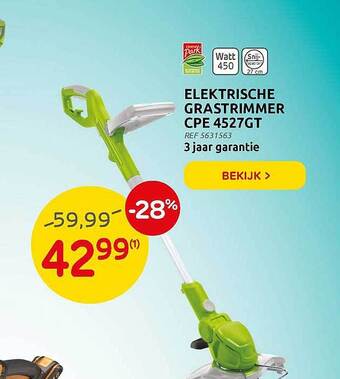 Brico Elektrische Grastrimmer aanbieding
