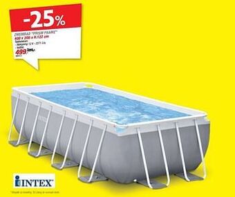 Hubo Zwembad prism frame aanbieding