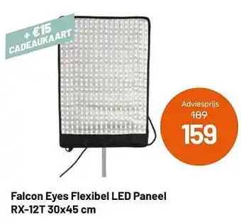 Falcon eyes flexibel led paneel rx-12t