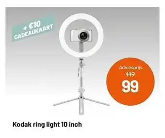 Kodak ring light 10 inch