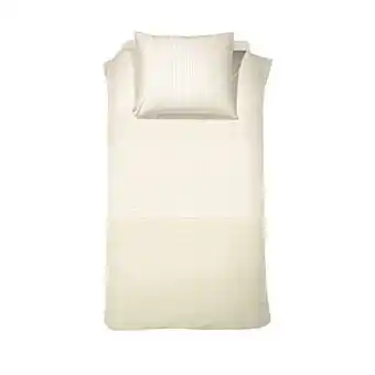 Leen Bakker Damai dekbedovertrek Score - wit - 140x200/220 cm - Leen Bakker aanbieding