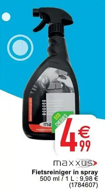 Cora Fietsreiniger in spray aanbieding