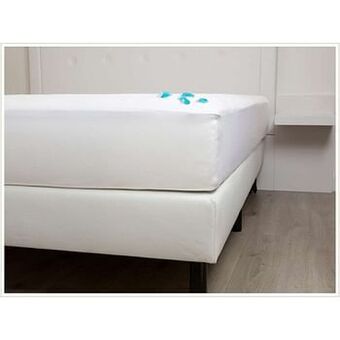 Leen Bakker Heckett & Lane molton - hoeslaken - waterdicht - 180x200 cm - Leen Bakker aanbieding