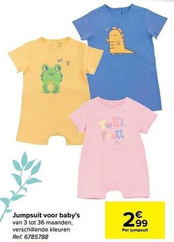 Jumpsuit voor baby’s
