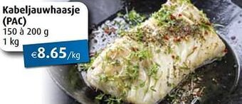Aronde Kabeljauwhaasje aanbieding