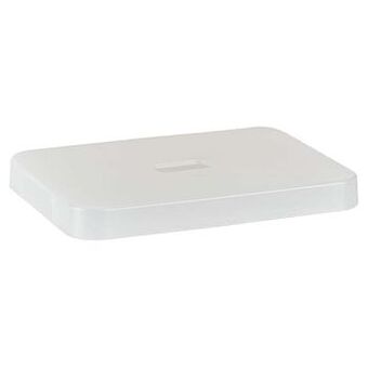 Leen Bakker Sigma home deksel 13 liter - transparant - 3,5x34x24 cm - Leen Bakker aanbieding