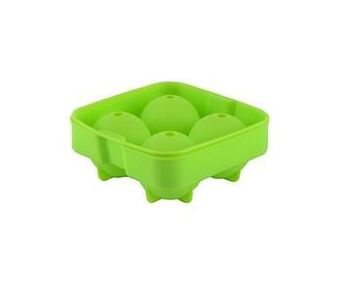 Makro Dotz Ijsblokjesvorm ijsbal 4,5 cm groen aanbieding