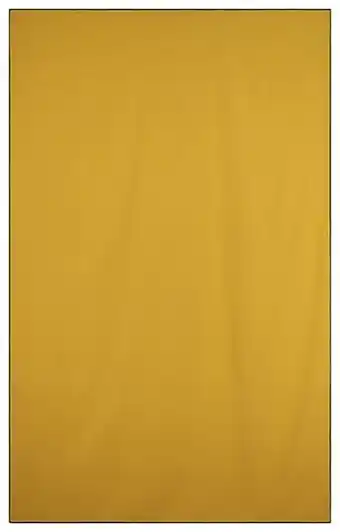 HEMA HEMA Handdoek Microvezel 110x175 Ribbels Okergeel aanbieding