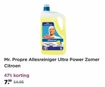 Plein.nl Mr. propre allesreiniger ultra power zomer citroen aanbieding