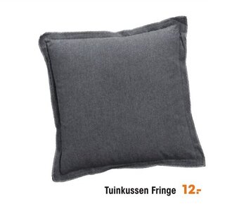 Kwantum Tuinkussen fringe aanbieding